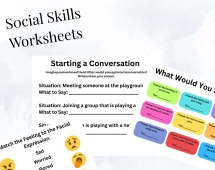 Social Skills Worksheet