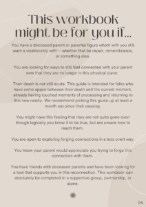 Strengthening The Thread: Parental Loss Workbook - Image 5