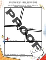 My Future Story: A Self Esteem Comic- SEL Goal Setting & Reflection Worksheet - Image 3