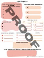 Creating a Safety Plan Worksheet – Identify Triggers, Warnings & Coping Skills - Image 2
