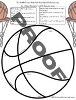 Slam Dunk Reflections | Basketball-Themed Social Emotional Learning Worksheet - Image 2