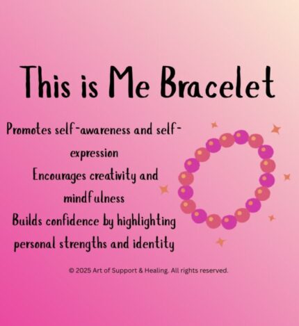 This is Me Bracelet-Self Esteem Worksheet