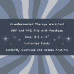 Thoughts on Trial CBT Worksheet | Challenge Unhelpful Thoughts | Printable Therapy Resource - Image 3