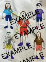 Invisible String Connection Activity - Free Printable - Image 2