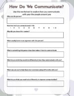 Relationship Communication Worksheet: Fillable Conflict Resolution Tool (Digital Download) - Image 2