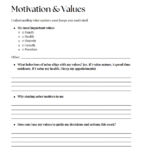 Addiction Recovery Workbook - Downloadable PDF (23 Pages of Self Reflective Journaling) - Image 4