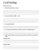 Addiction Recovery Workbook - Downloadable PDF (23 Pages of Self Reflective Journaling) - Image 5