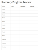 Addiction Recovery Workbook - Downloadable PDF (23 Pages of Self Reflective Journaling) - Image 7