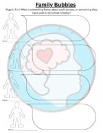 Family Bubbles: Family Dynamics & Emotional Insight Activity (4-Page Worksheet Set)