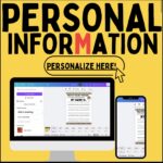 Personal Information Tracing ABA Resource | Name, Age, Address & Phone Practice | Editable Canva Life Skills Worksheets for Autism & Therapy - Image 3