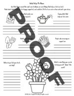 What Helps Me Bloom SEL Worksheet | Spring Self-Esteem & Coping Skills Activity - Image 2