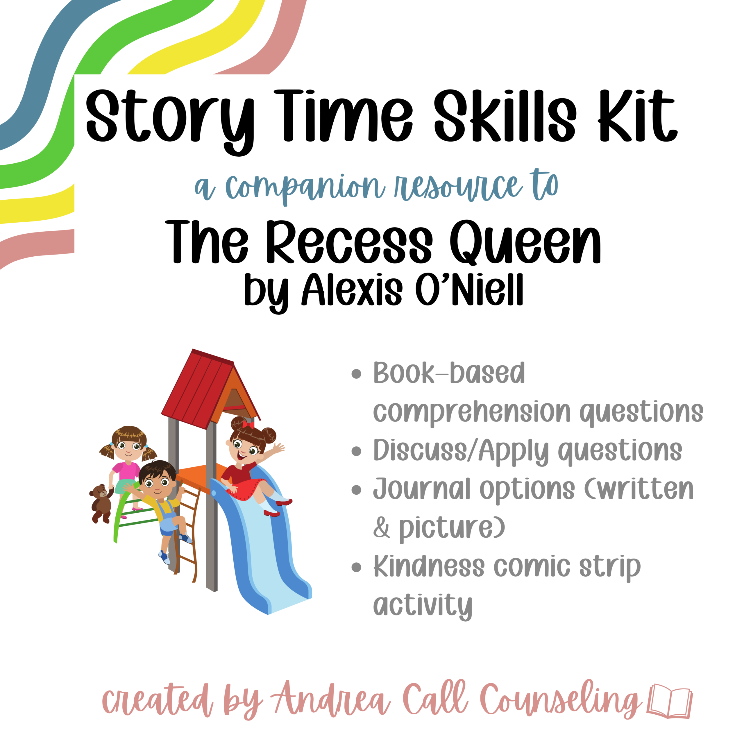 Recess Queen Thumbnail "The Recess Queen" Story Time Skills Kit - Image 1