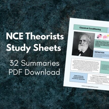 32 NCE Counseling Theory/Theorist Summaries | by Becoming a Therapist