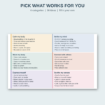 Coping Skills Menu Fillable PDF | Therapy Worksheet for Clients | Emotional Regulation Tool | Counseling Handout | Instant Download - Image 3